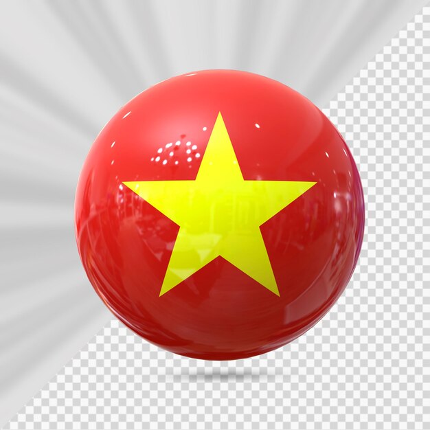 Vietnam-flagge-symbol