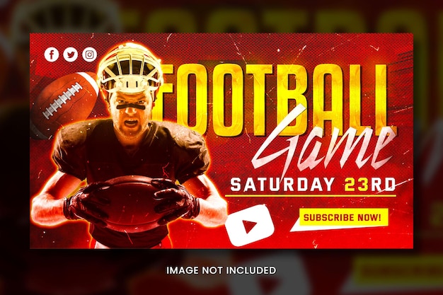 Vignettes YouTube des matchs de football