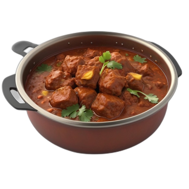 Vindaloo Psd Sur Un Fond Blanc