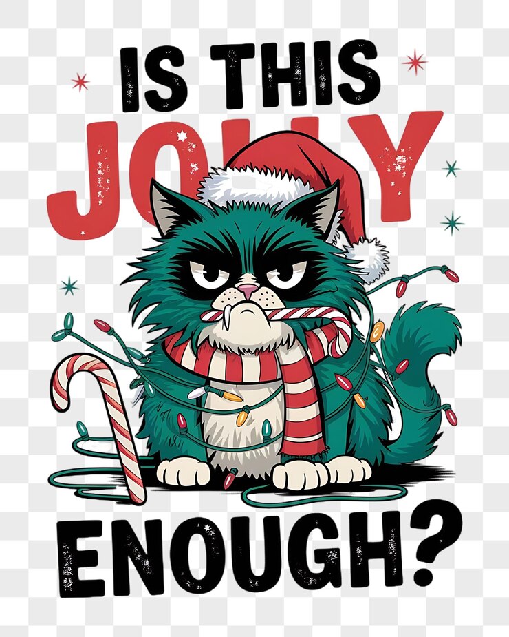 PSD vintage christmas clipart sublimación png diseño vintage christmas sublimación divertida png