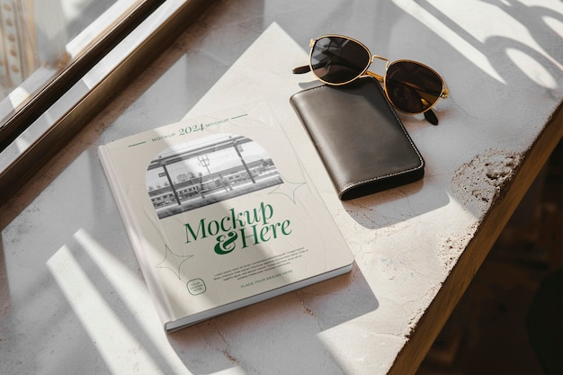 Vintage-Magazin-Mockup