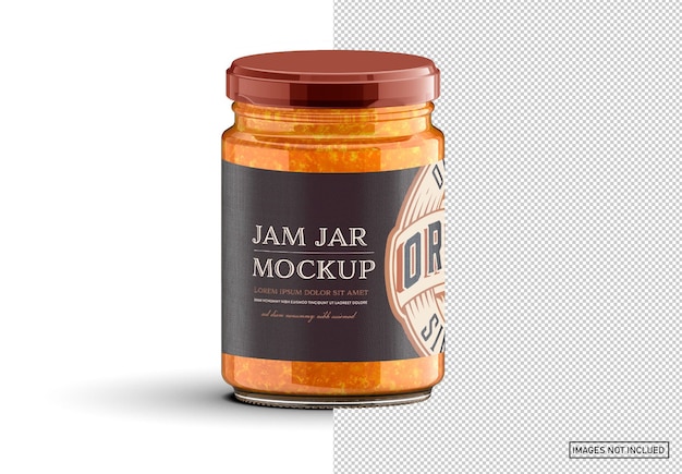 Vintage-Style Jam Label Layout