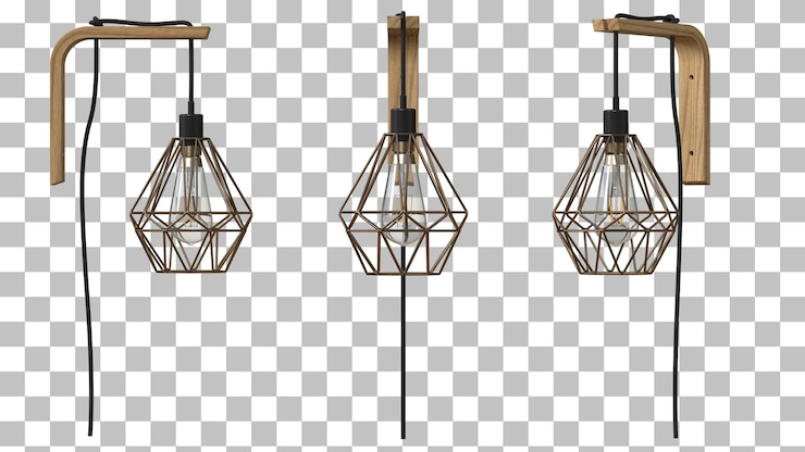 PSD vintage-wand lght 3d-lagerhaus