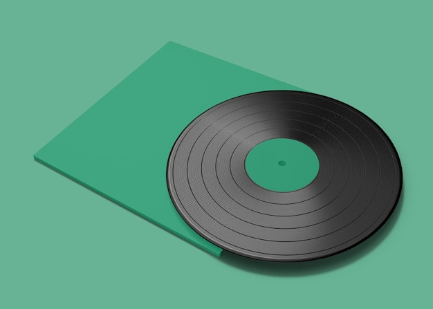 Vinyl Record Mockup