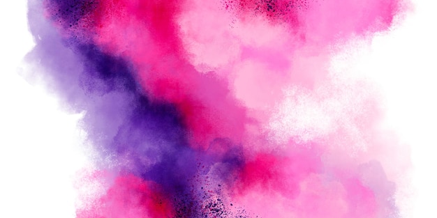 Violett-pink-holi-festival-wasserfarben-hintergrund