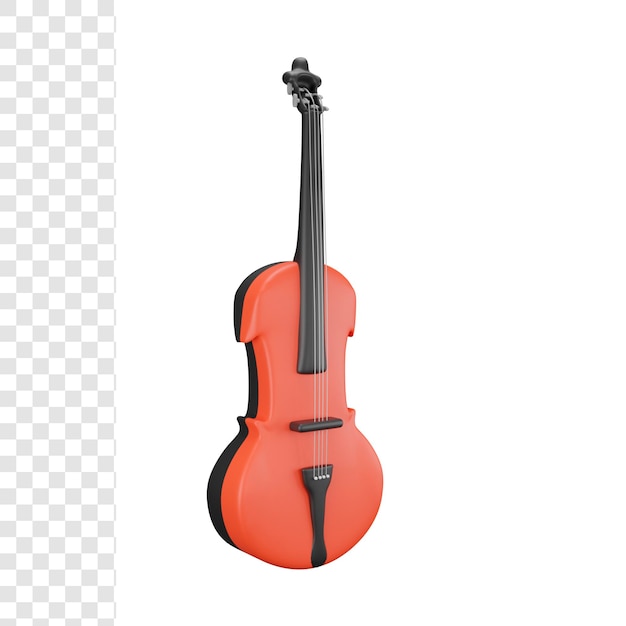 PSD violino 3d