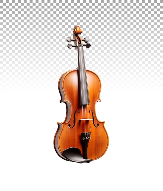 PSD violino extraído em transparente facilitando fácil integração gráfica