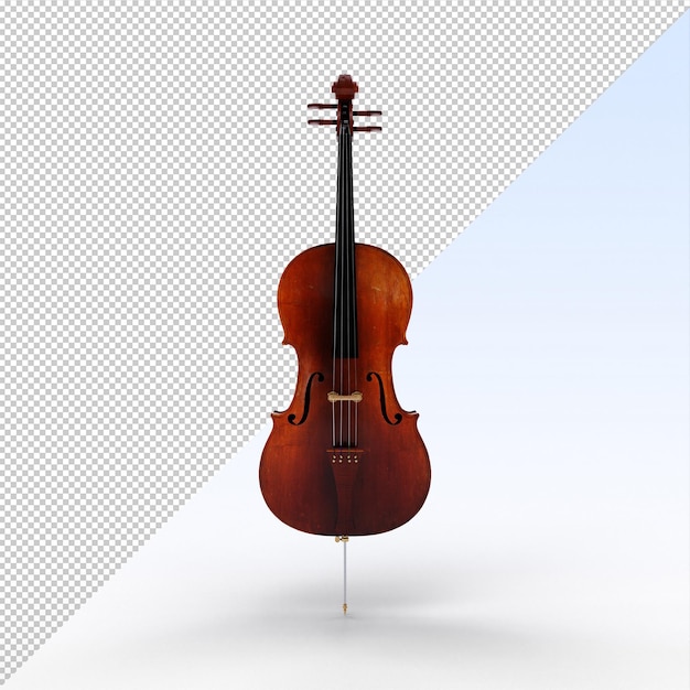 Violoncello isolato