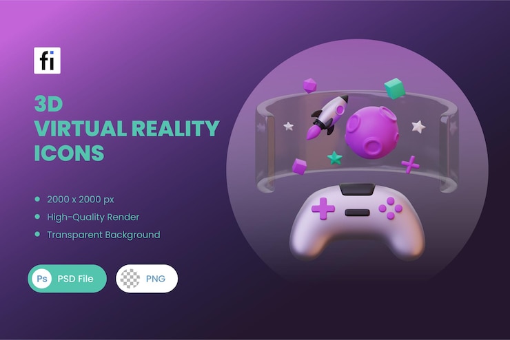 PSD virtual reality game