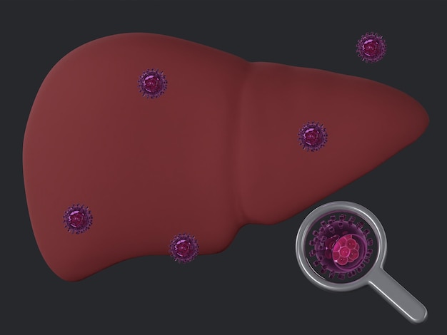 Virus Du Foie Humain Et De L'hépatite Psd Isolés