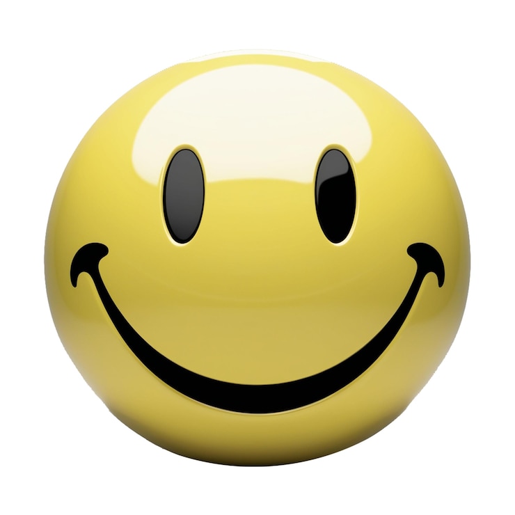PSD le visage souriant heureux