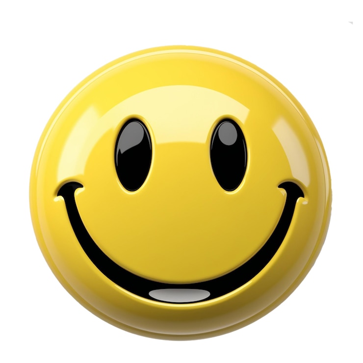 PSD le visage souriant heureux