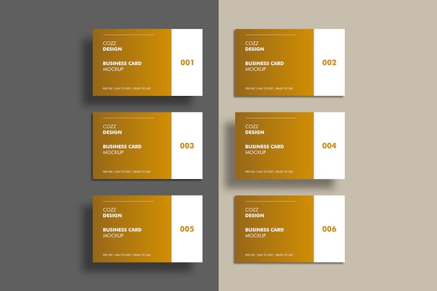 Visitenkarte Design-Modell