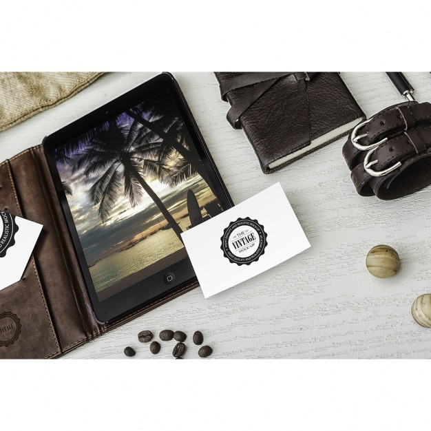 Visitenkarte Mock-up-Design
