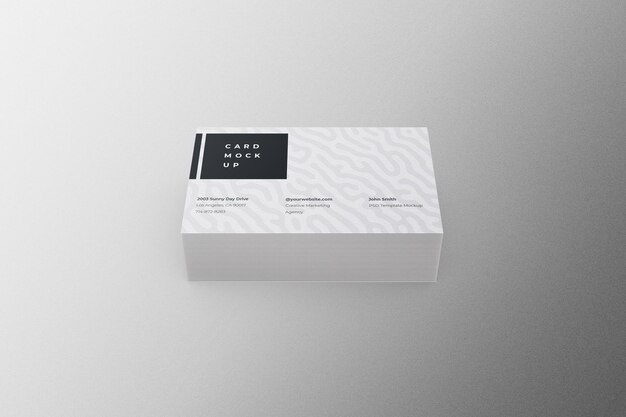 Visitenkarte Mockup Psd Vorlage