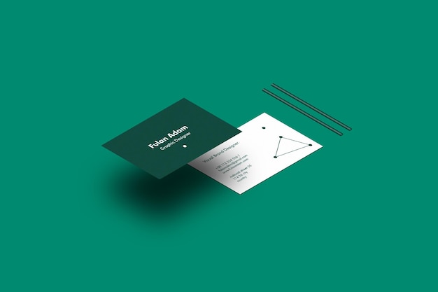 Visitenkarte Mockup