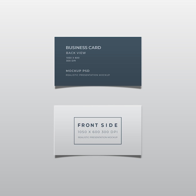 Visitenkarte Mockup