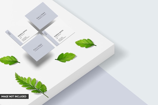 Visitenkarte mockup