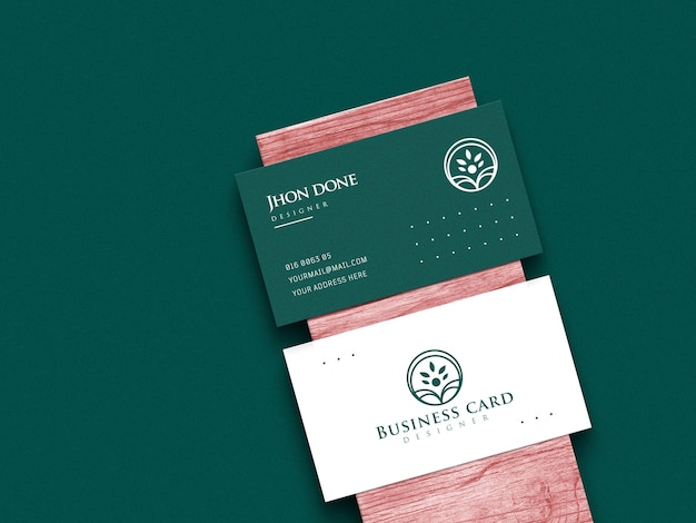 Visitenkarte Mockup
