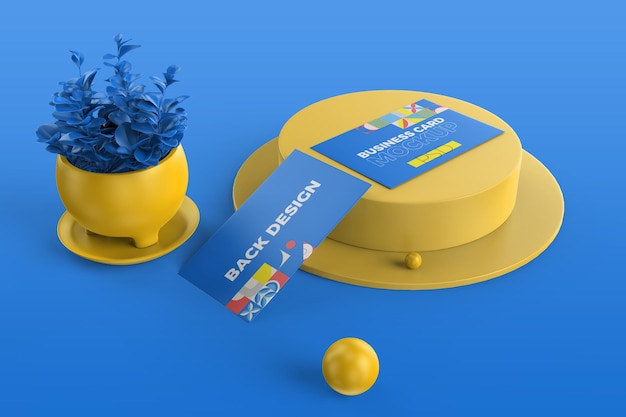 Visitenkarte Mockup