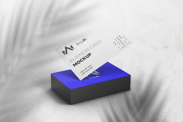 Visitenkarte mockup