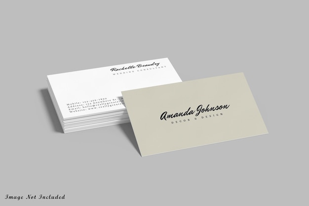 Visitenkarte Mockup