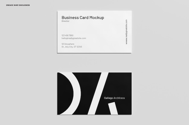 Visitenkarte Mockup