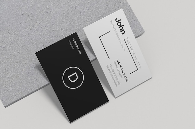 Visitenkarten-Mockup