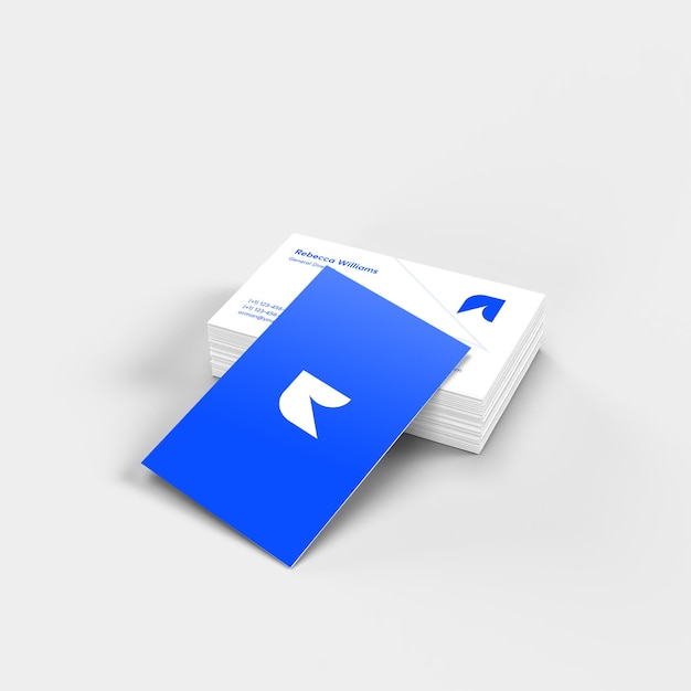 Visitenkarten-Mockup