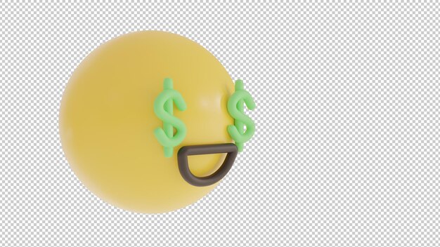 PSD vista lateral emoji png