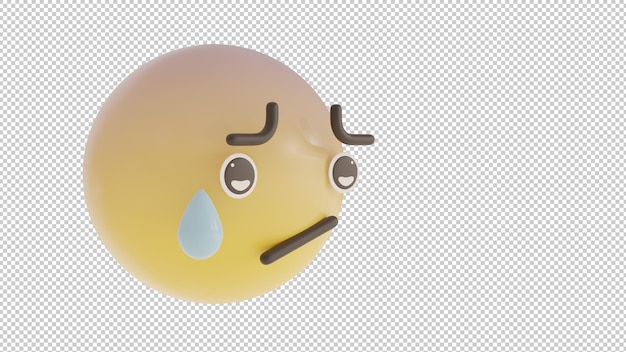 vista lateral preocupadoemoji png