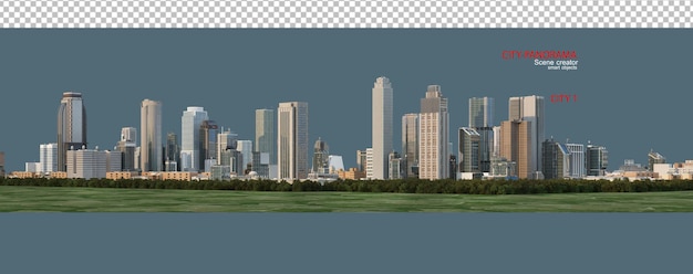 Vista panorâmica da cidade