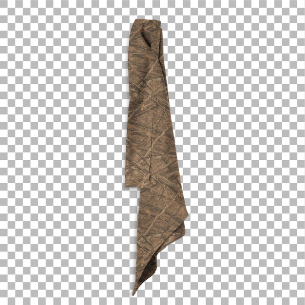 Vista realistica della bandana isolata sullo sfondo semplice adatta per migliorare gli elementi del tuo progetto di progettazione