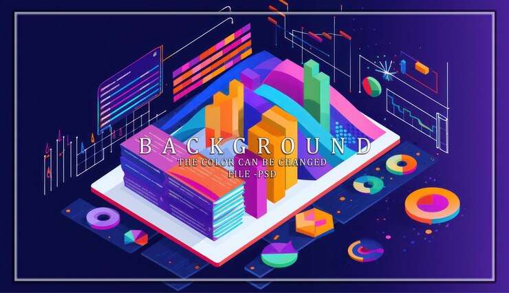 PSD visualización de datos en color en una tableta