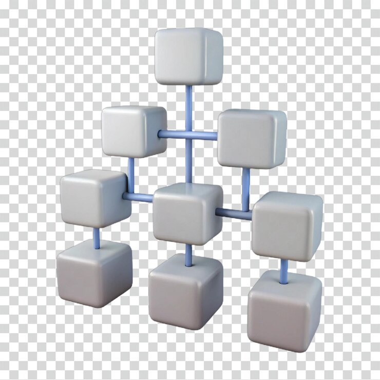 PSD visualización de la estructura de la red de la jerarquía del sistema modular