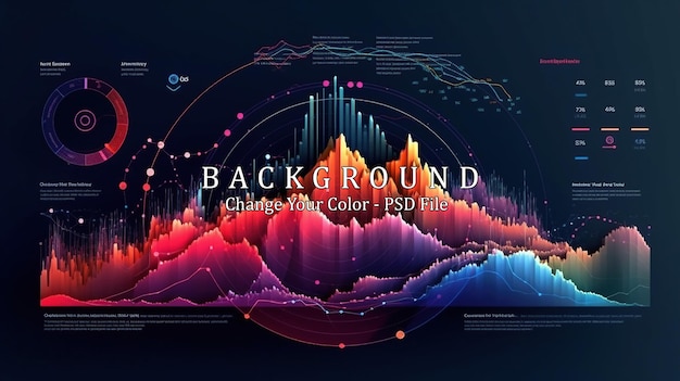 Visualización de gráficos de información abstracta Representación de código de big data IA generativa