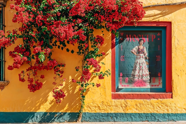 Viva México publicidade ao ar livre