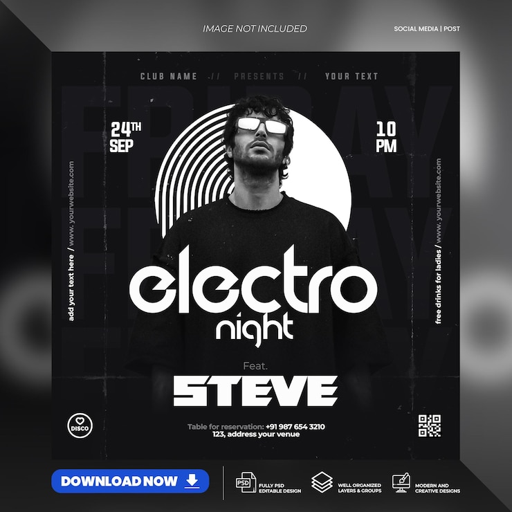 PSD voador noturno elétrico