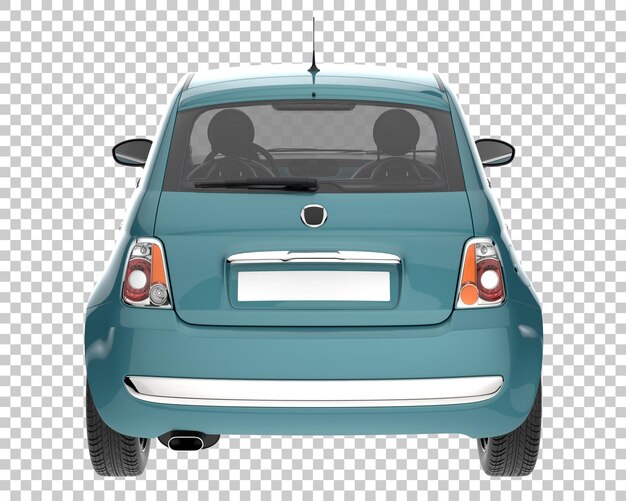 PSD voiture moderne sur fond transparent. rendu 3d - illustration