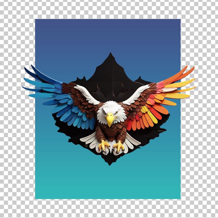 PSD volando juntos celebrando el día internacional de las aves y la diversidad aviar