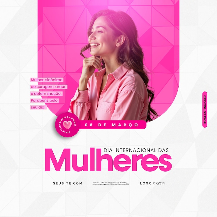 PSD volante dia internacional de las mujeres psd