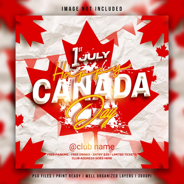 Volantino del giorno del Canada