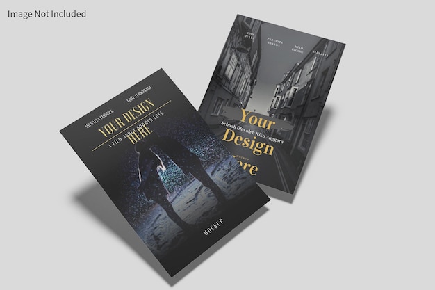 Volantino formato A4 o mockup di poster