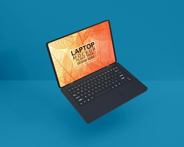 Vollbild-laptop-mockup-design