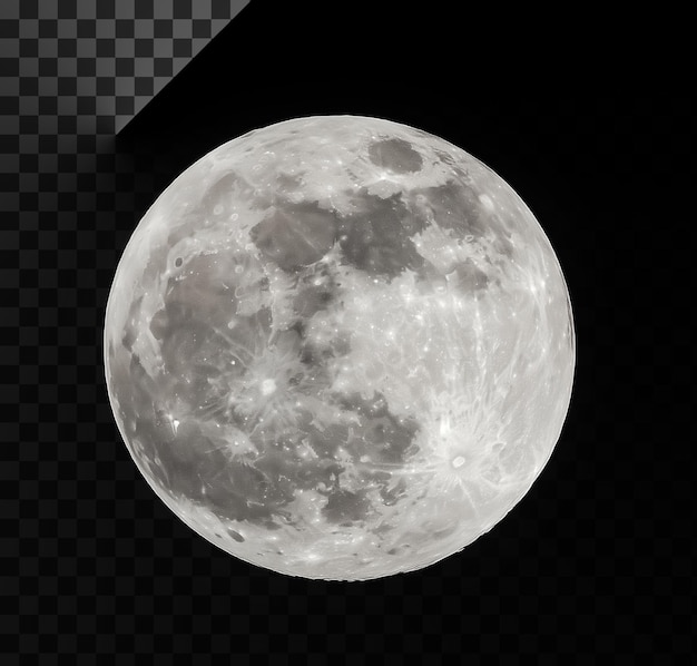 Vollmond in der Nacht