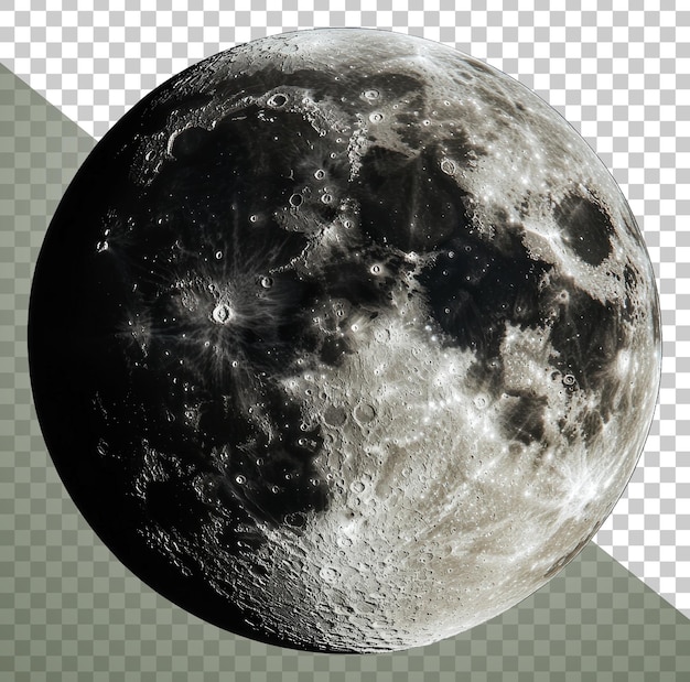 Vollmond leuchtet hell über einem sternenreichen Nachthimmel.