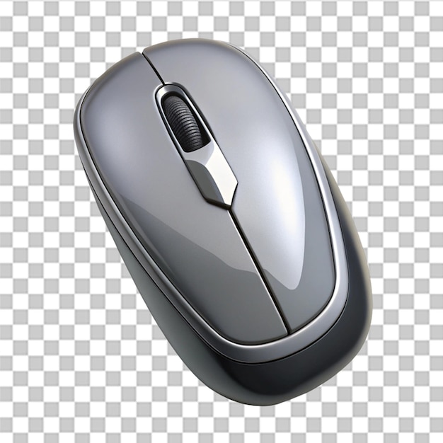 Vorderansicht des Cursor-Zeigers der Maus isoliert auf durchsichtigem Hintergrund