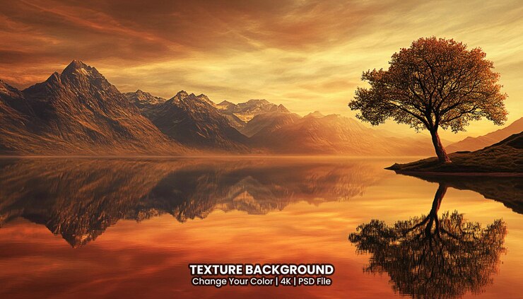 PSD vorderer gosausee est l'un des trois lacs de la texture de la vallée de gosau.