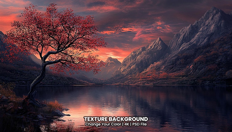 PSD vorderer gosausee est l'un des trois lacs de la texture de la vallée de gosau.