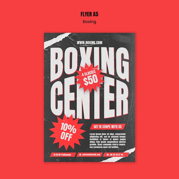 Vorlage für den Boxverein